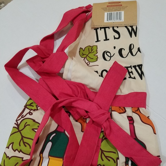"HOST PICK" NWT,Greensource Sz. OS apron - Picture 3 of 6